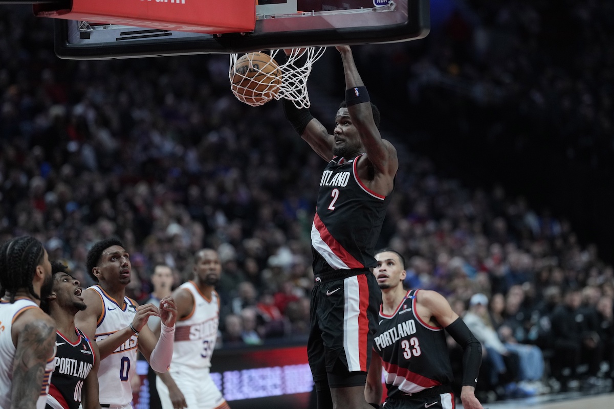 Blazers Deandre Ayton