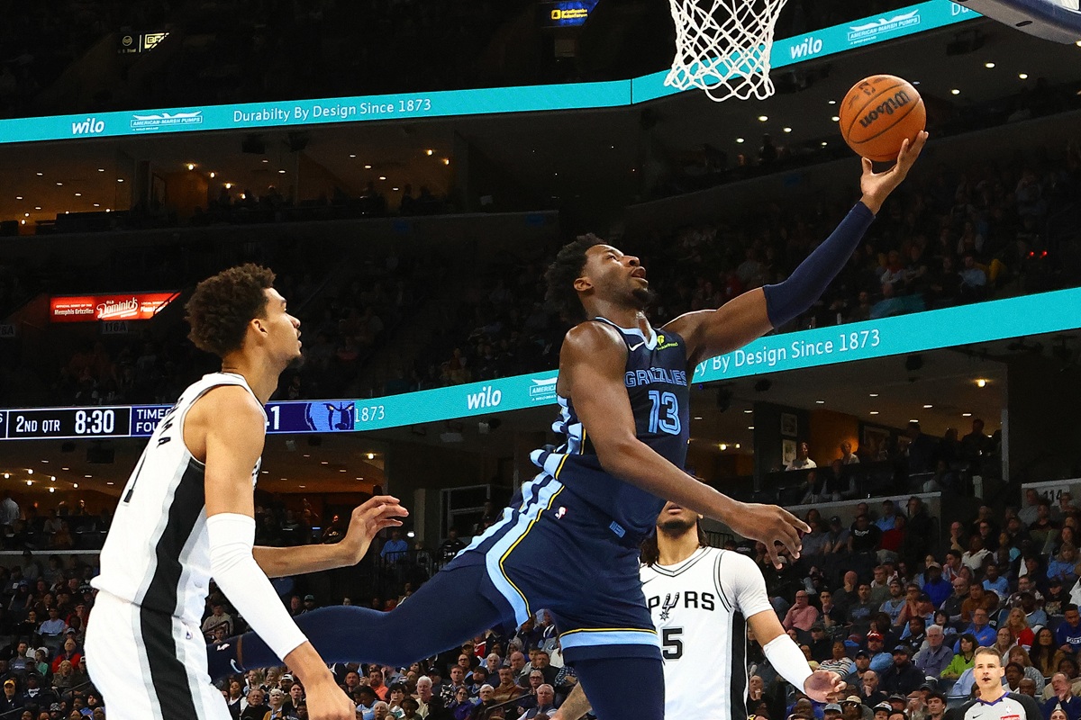 Jaren Jackson Jr-(Grizzlies) contre les Spurs de Victor Wembanyama