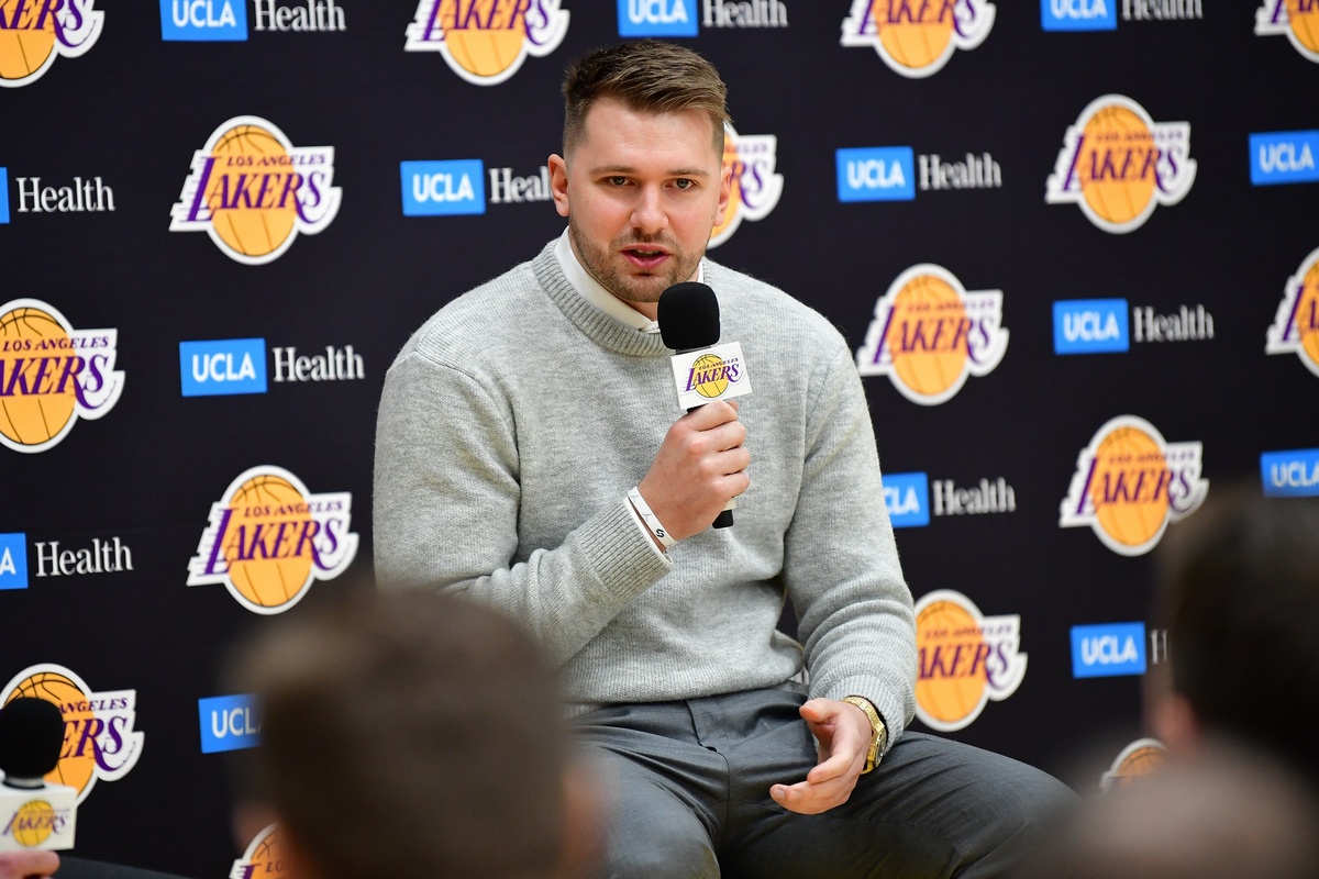 Luka Doncic avec les Lakers