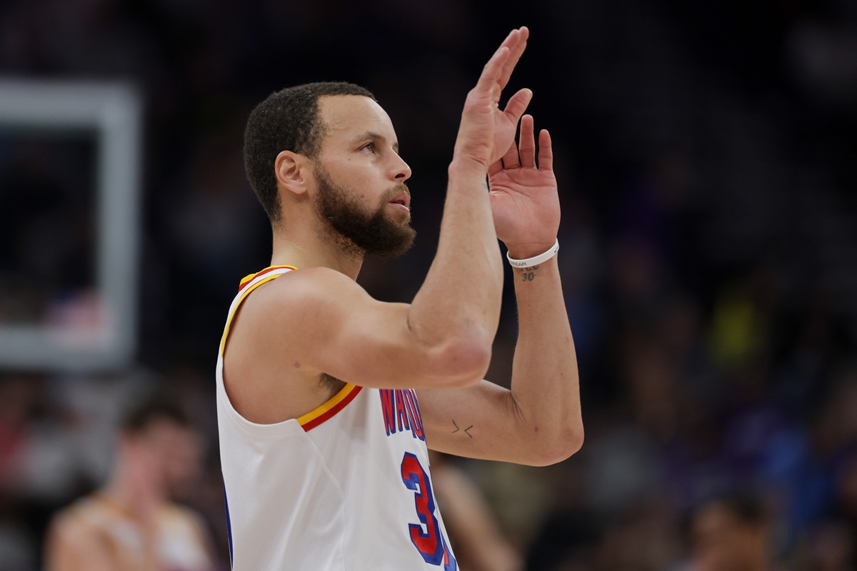 Stephen Curry (Warriors) contre le Jazz