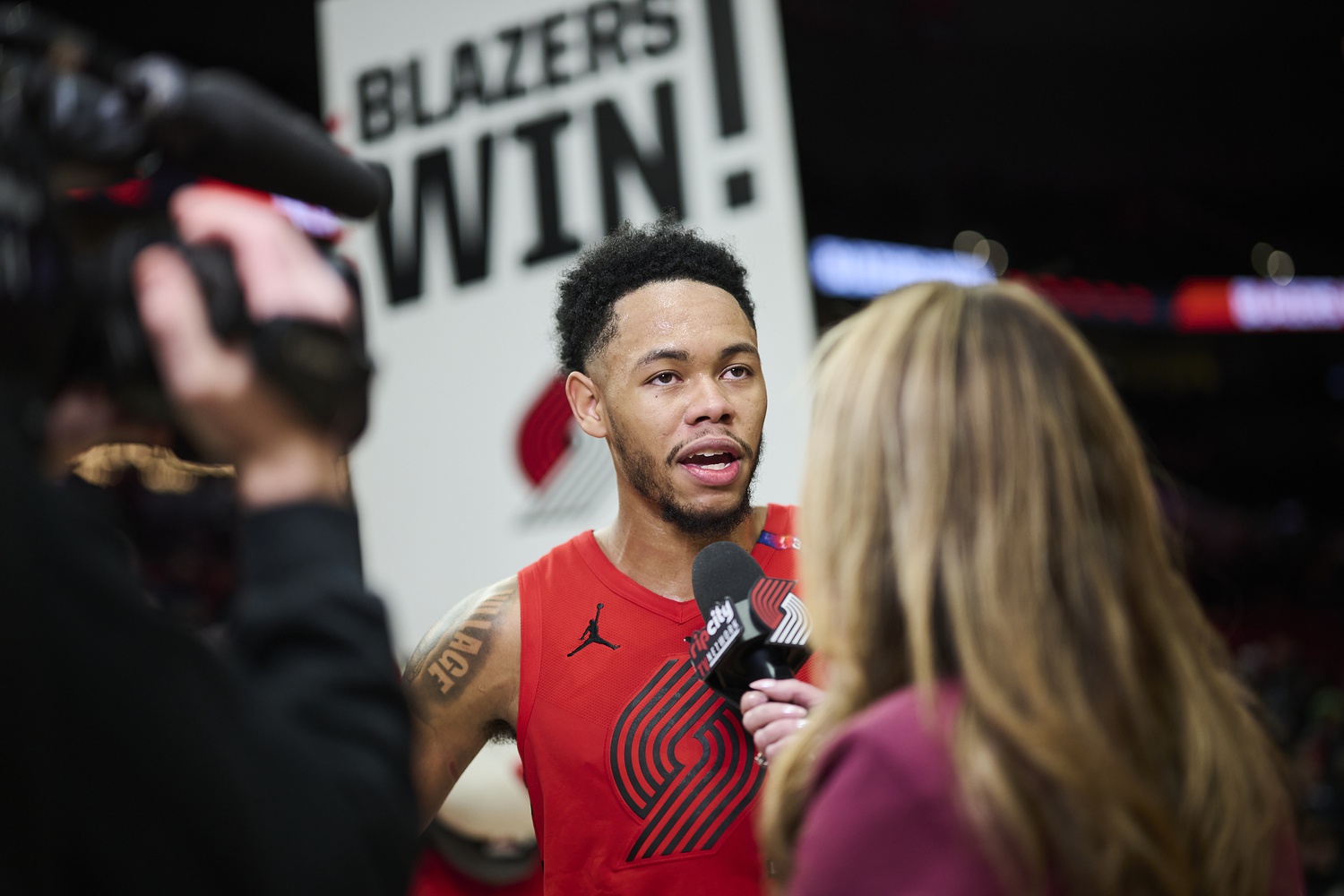 Anfernee Simons et les Blazers