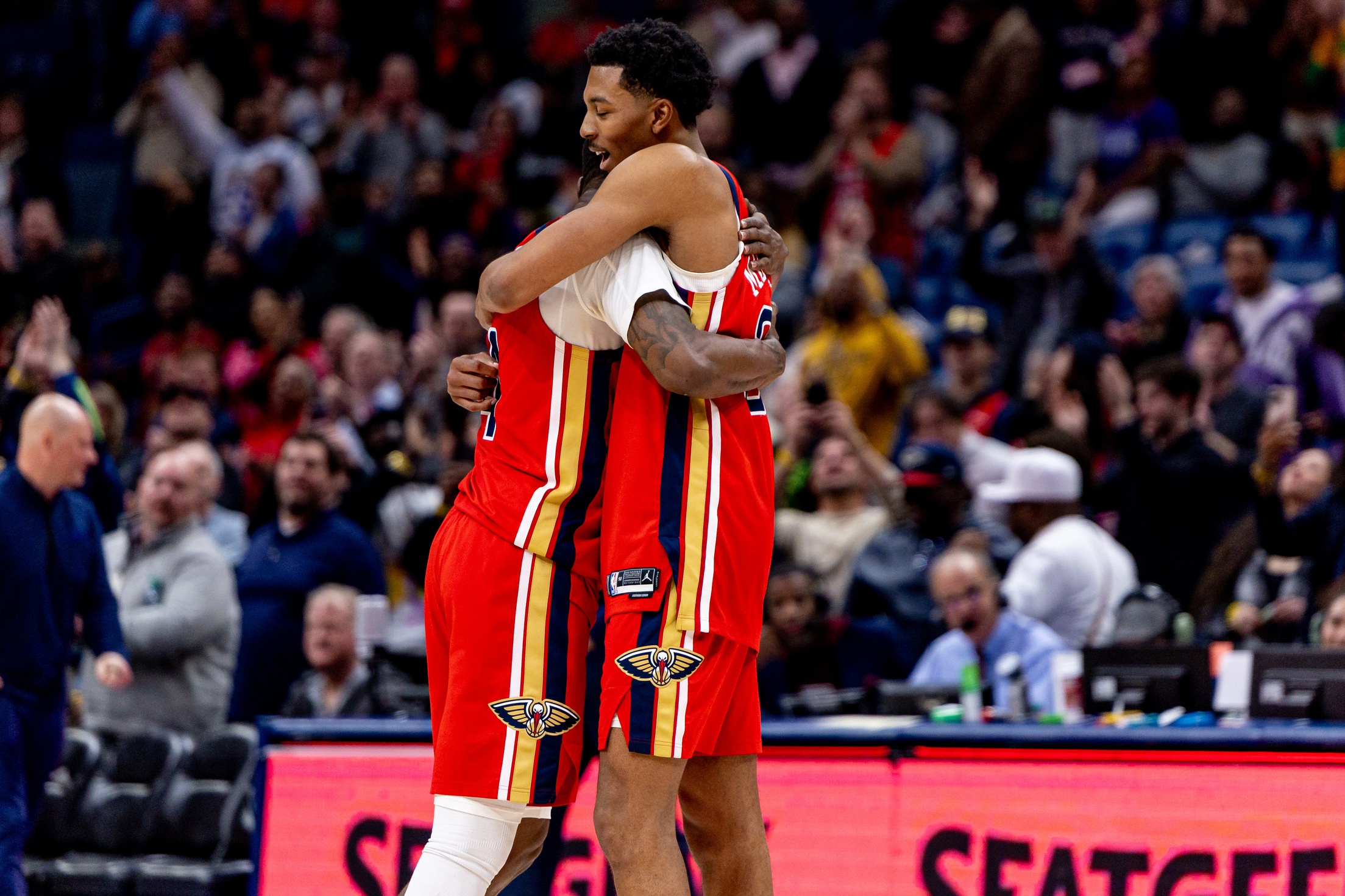 Les Pelicans face aux Kings