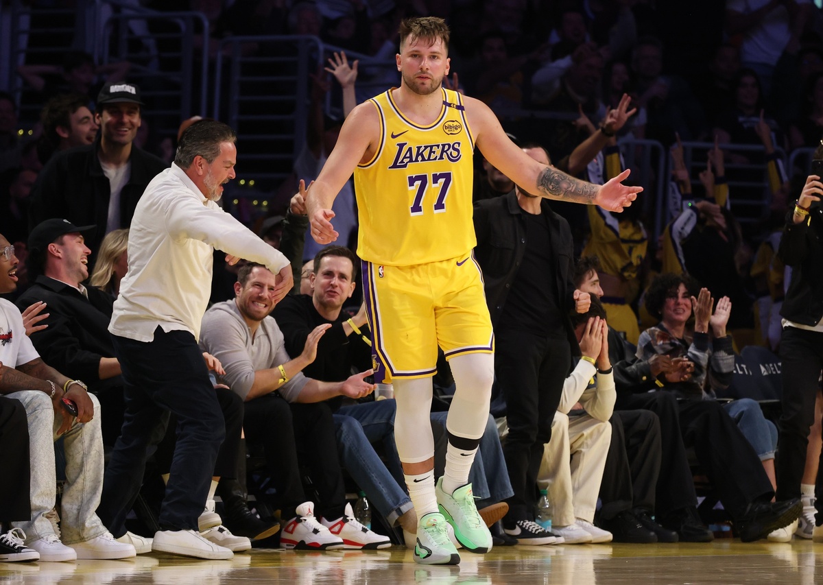 Luka Doncic avec les Lakers