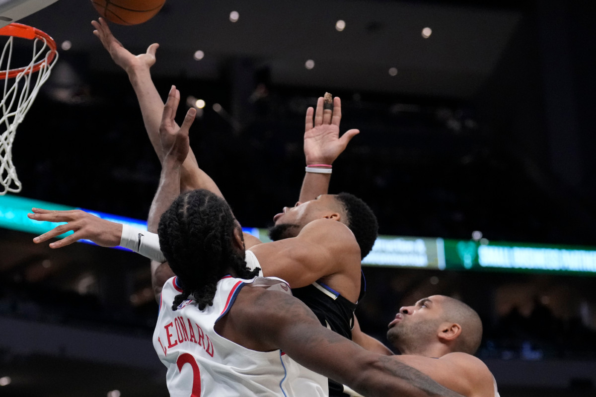 Les Bucks face aux Clippers
