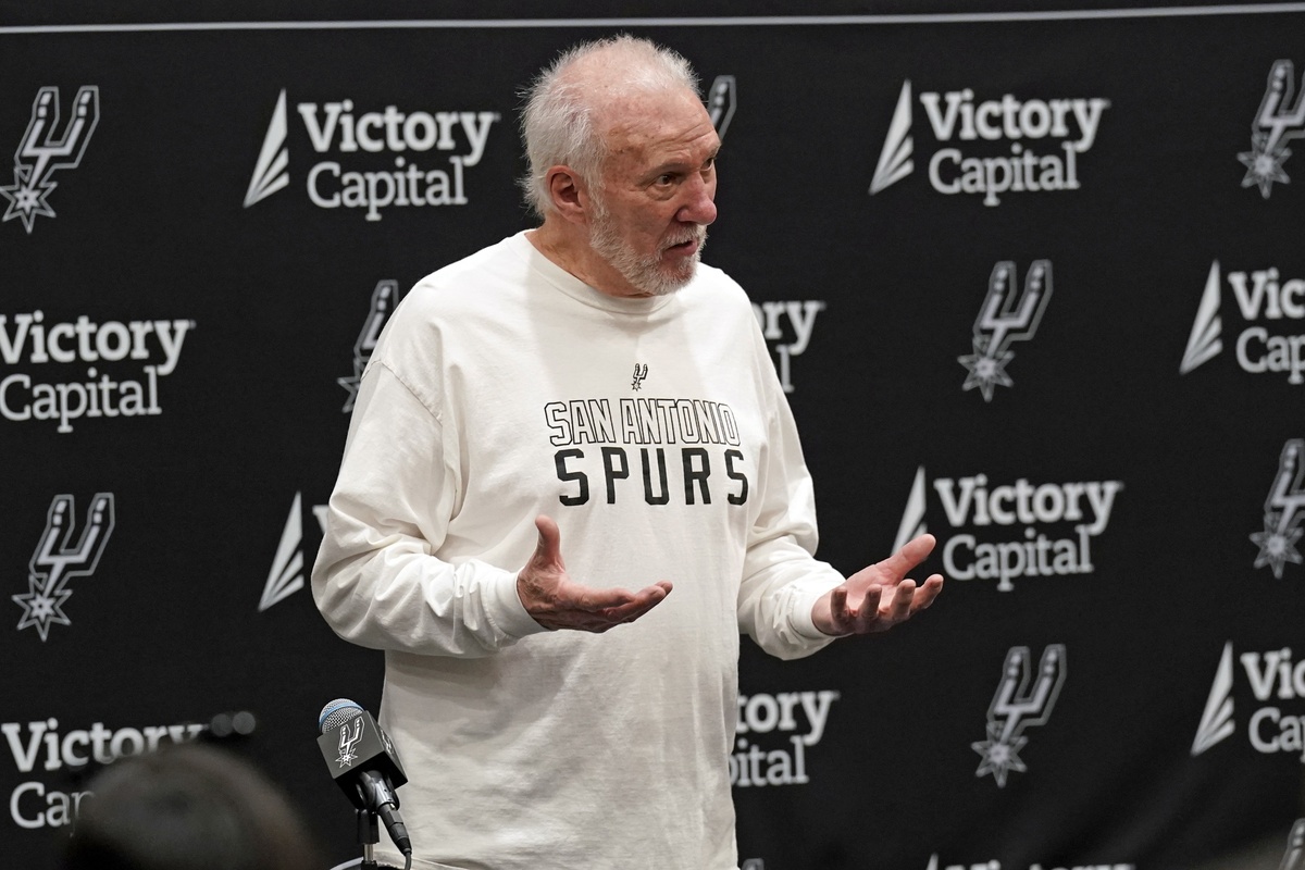 Gregg Popovich avec les Spurs