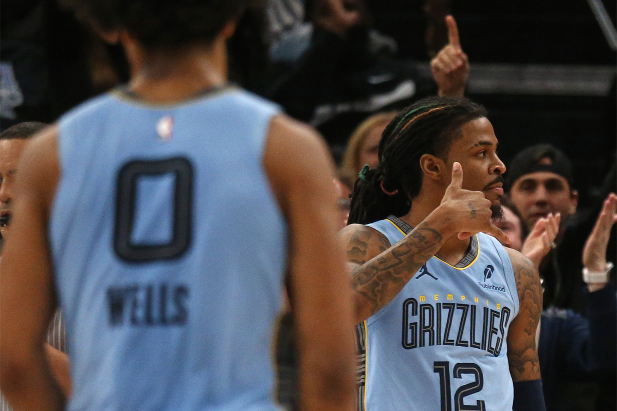 Ja Morant avec les Grizzlies