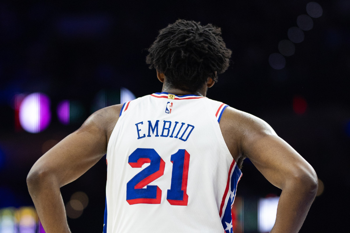 Joel Embiid avec les Sixers