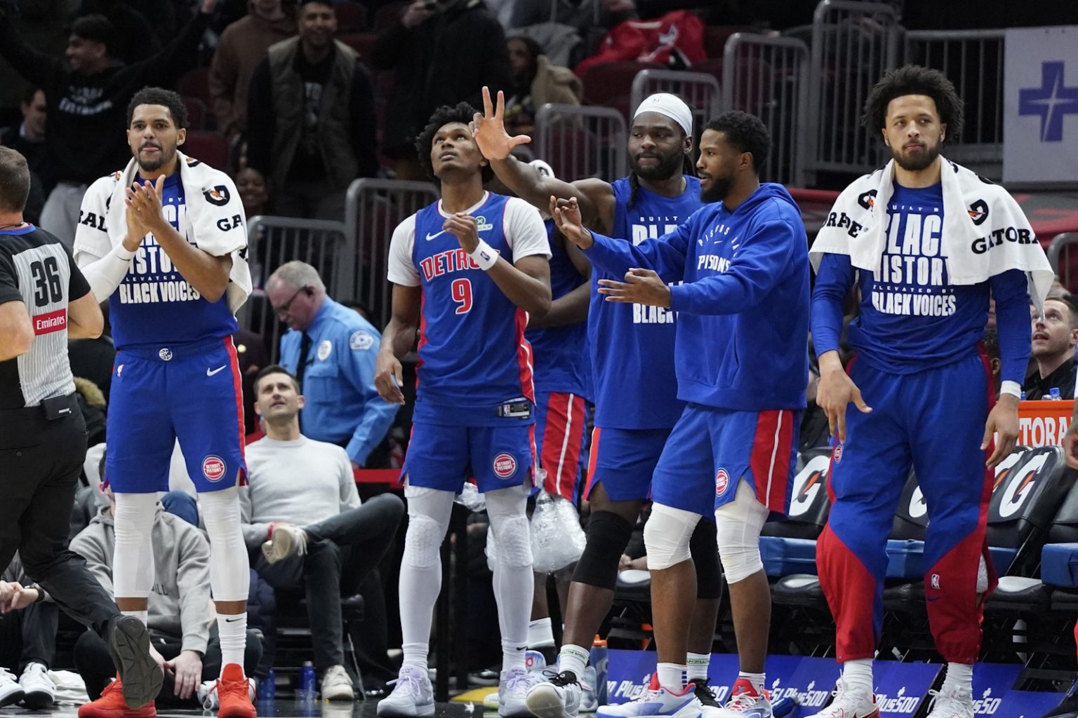 Les Pistons, l'une des très bonnes surprises de la saison
