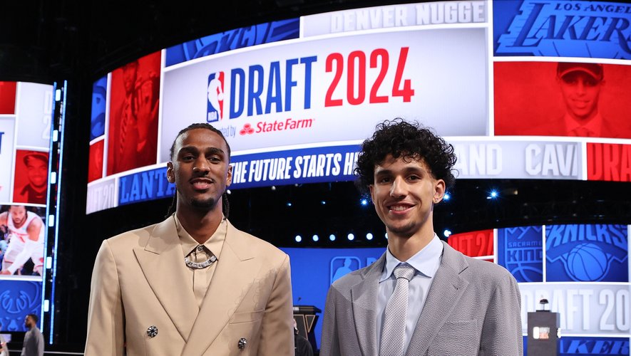 Alex Sarr et Zaccharie Risacher