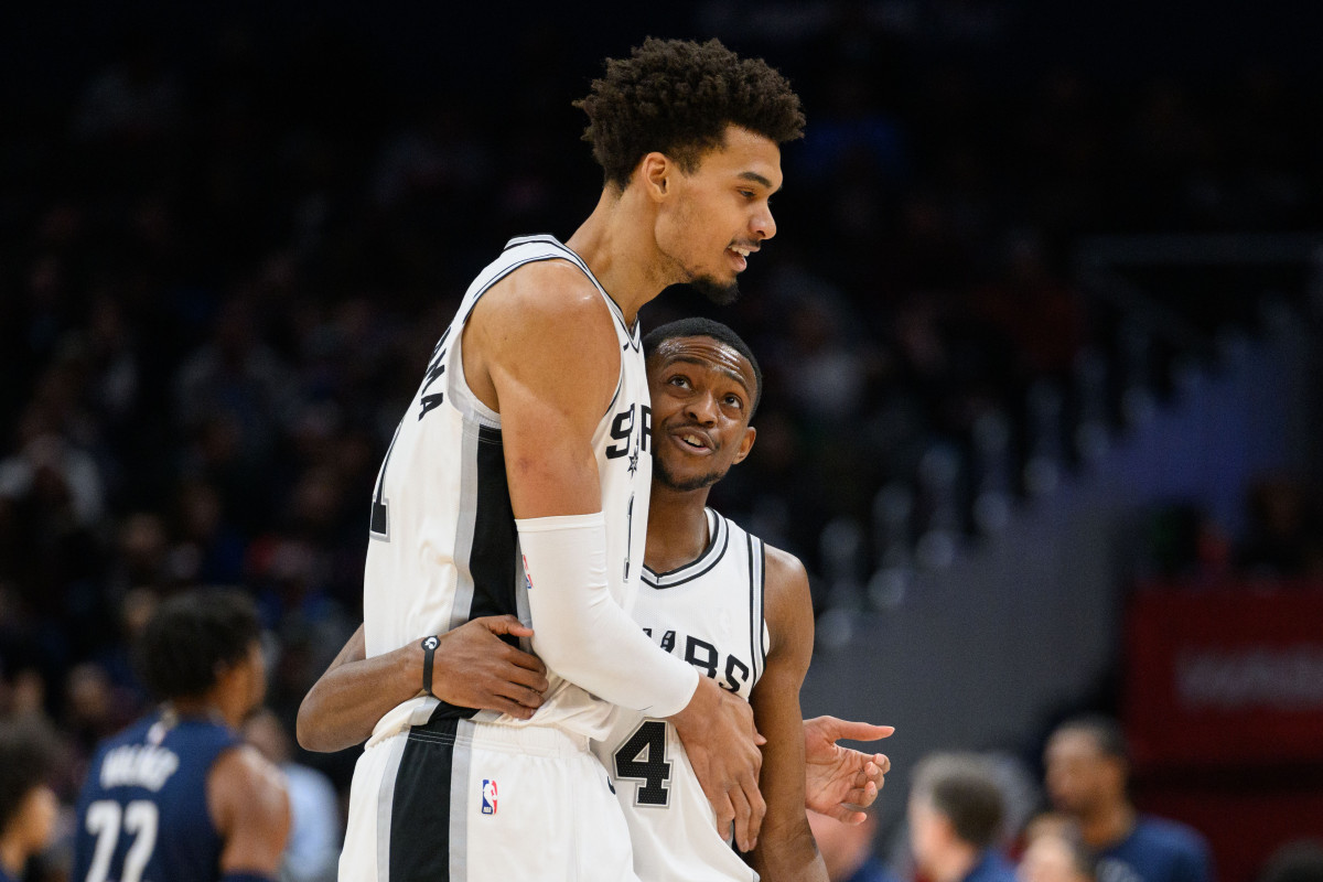 Victor Wembanyama et De'Aaron Fox