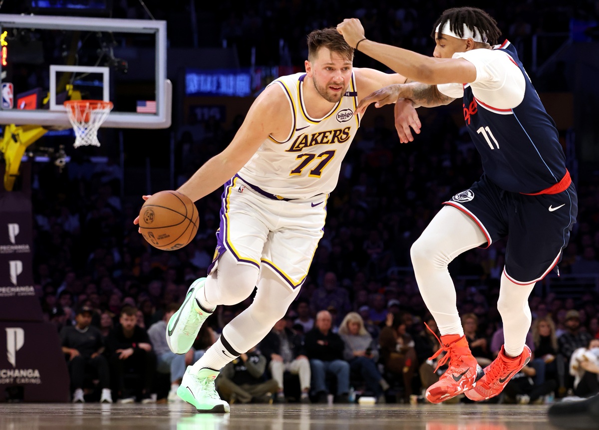 Luka Doncic (Lakers) contre les Clippers
