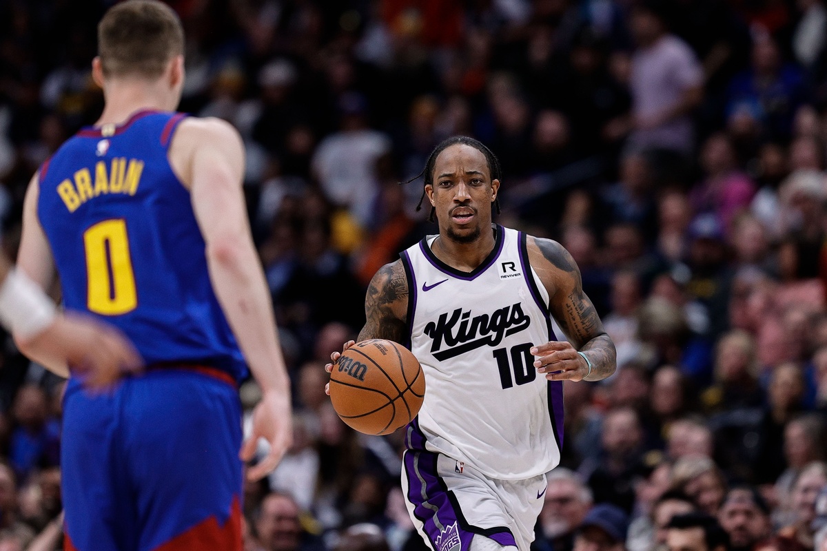 DeMar DeRozan avec les Kings