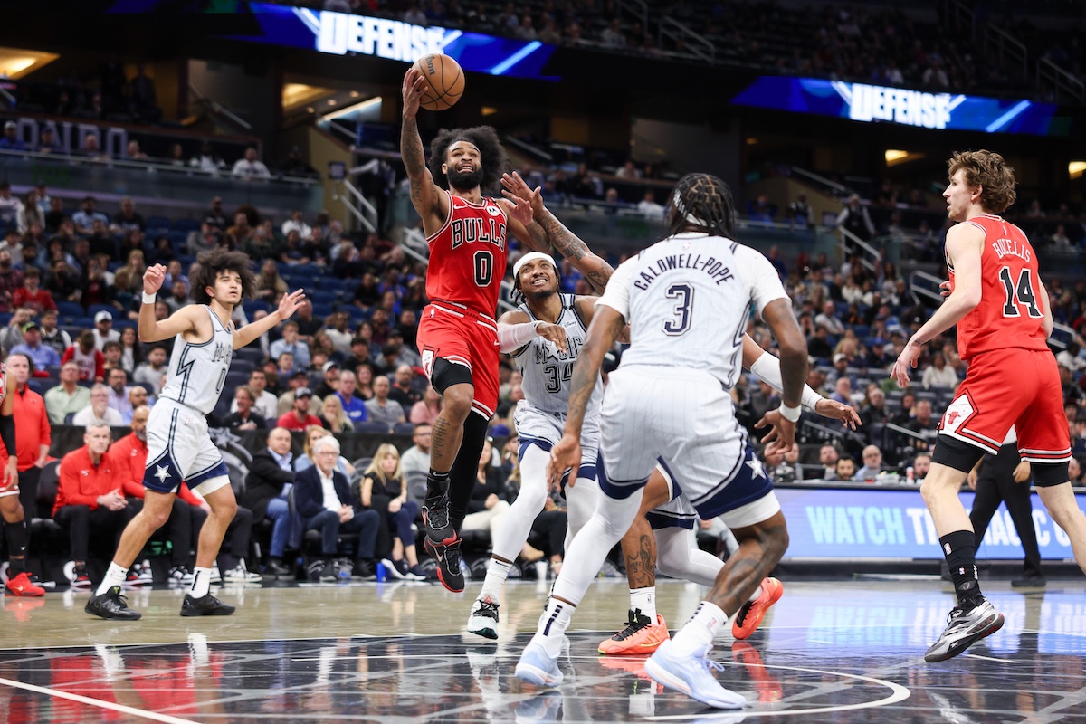 Coby White avec les Bulls