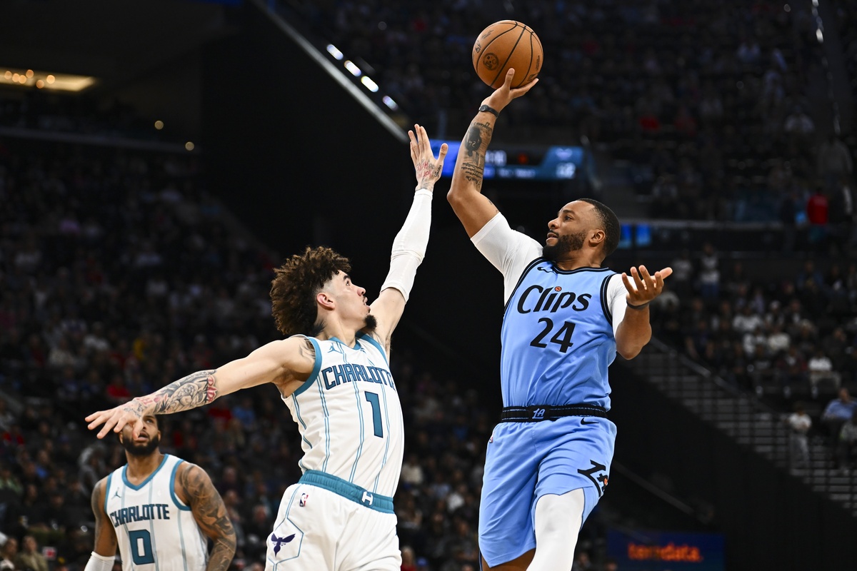 Les Clippers face aux Hornets