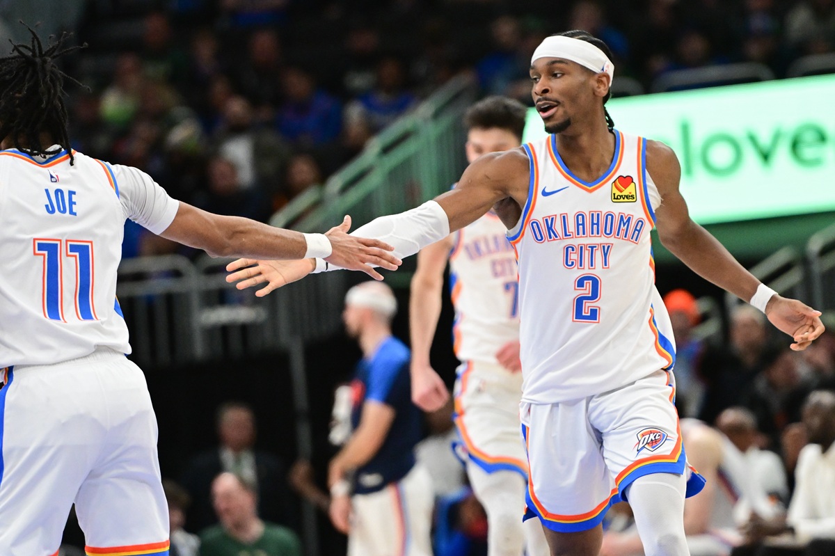 Shai Gilgeous-Alexander (Thunder) contre les Bucks