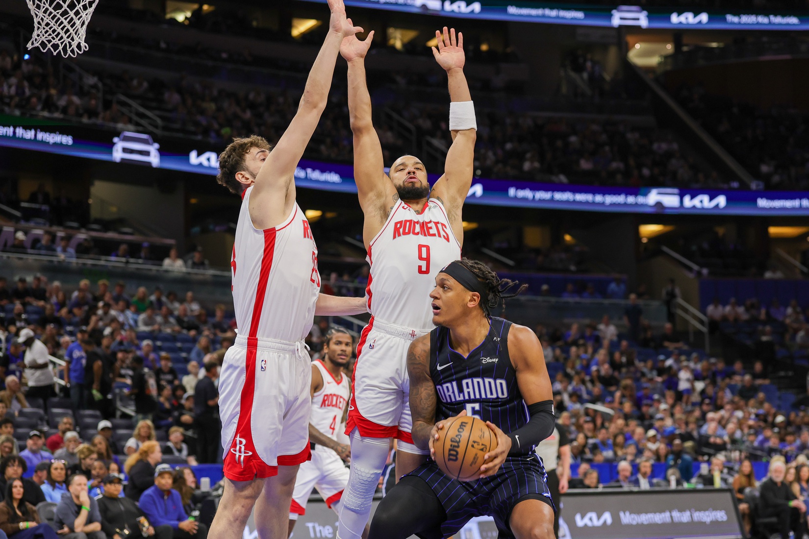 Les Rockets face au Magic