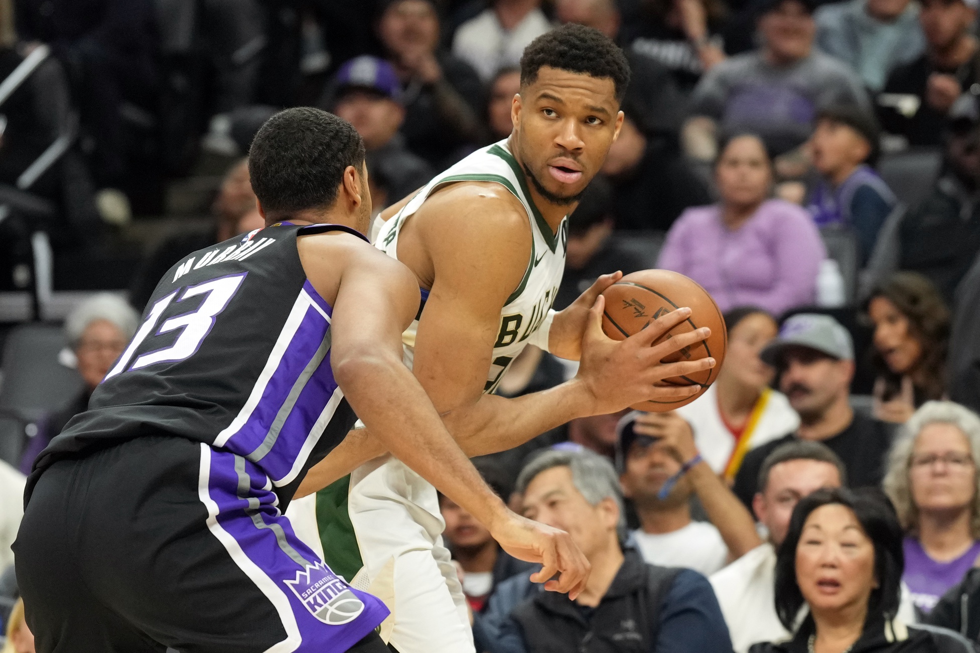 Giannis Antetokounmpo avec les Bucks