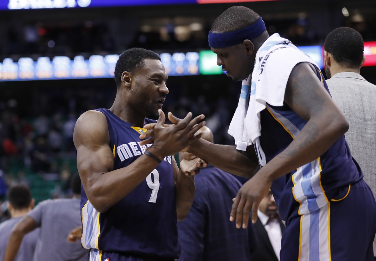 Memphis Grizzlies époque Grit and Grind avec Tony Allen et Zach Randolph