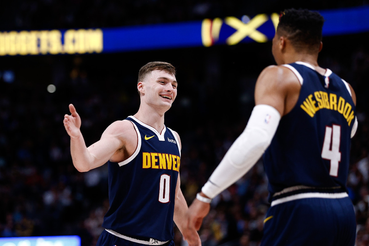 Christian Braun avec les Nuggets