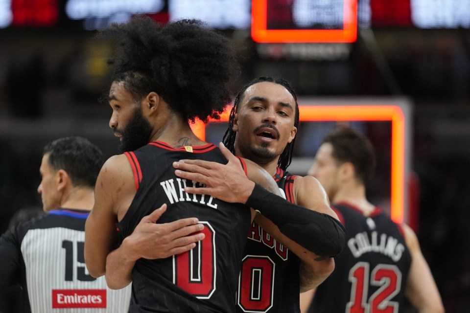 Coby White avec les Bulls