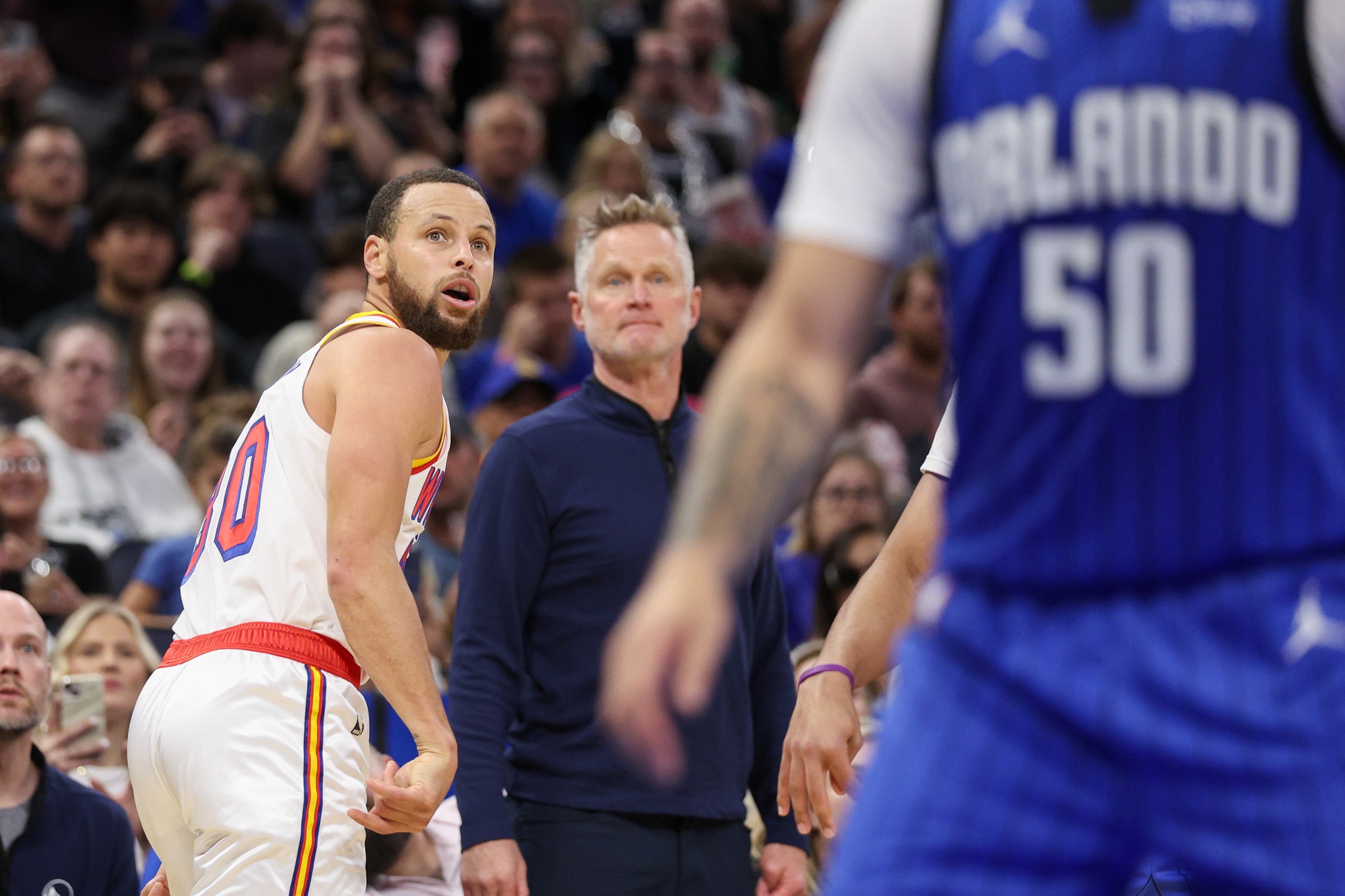 Stephen Curry avec les Warriors
