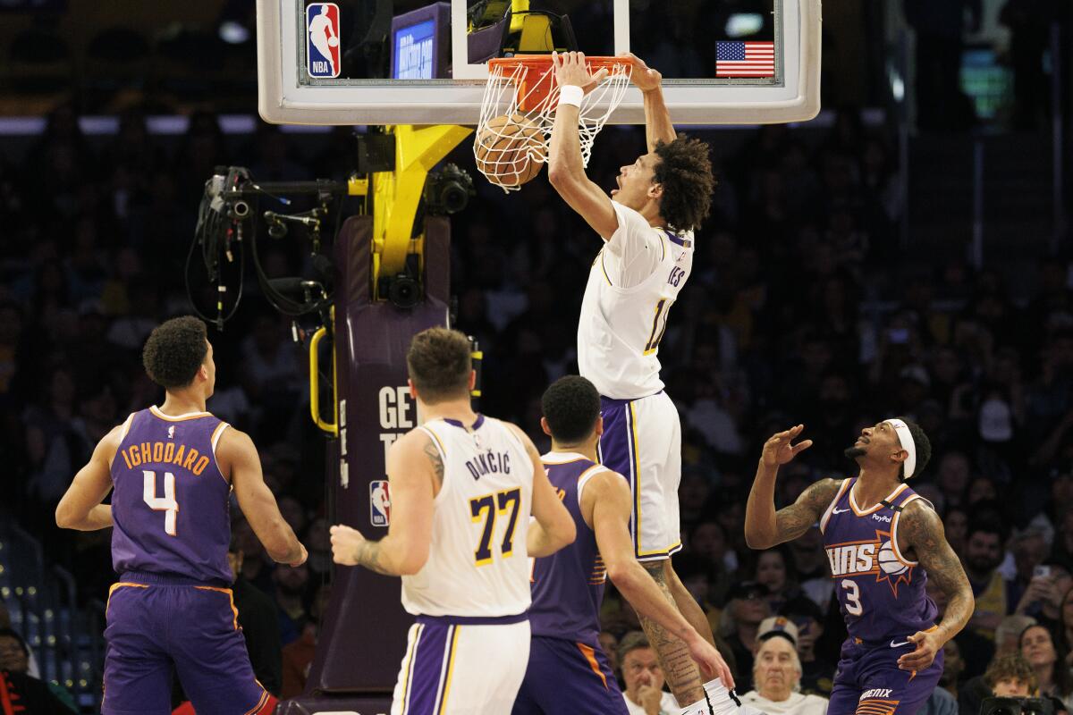 Luka Doncic et les Lakers face aux Suns