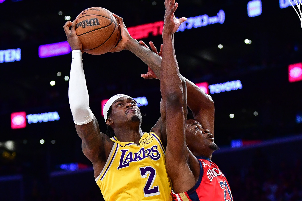 Jarred Vanderbilt avec les Lakers
