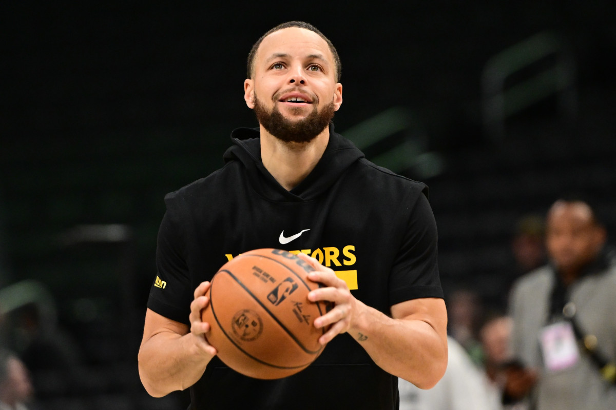 Stephen Curry avec les Warriors