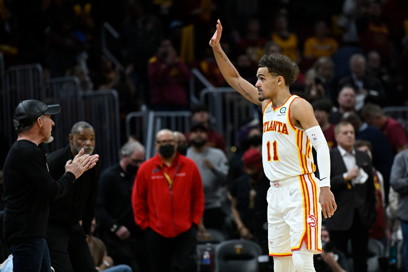 Trae Young avec les Hawks
