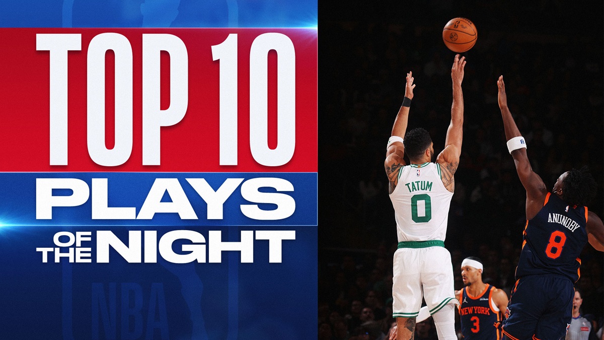 Le Top 10 du 09/04/25 avec Jayson Tatum à la Une