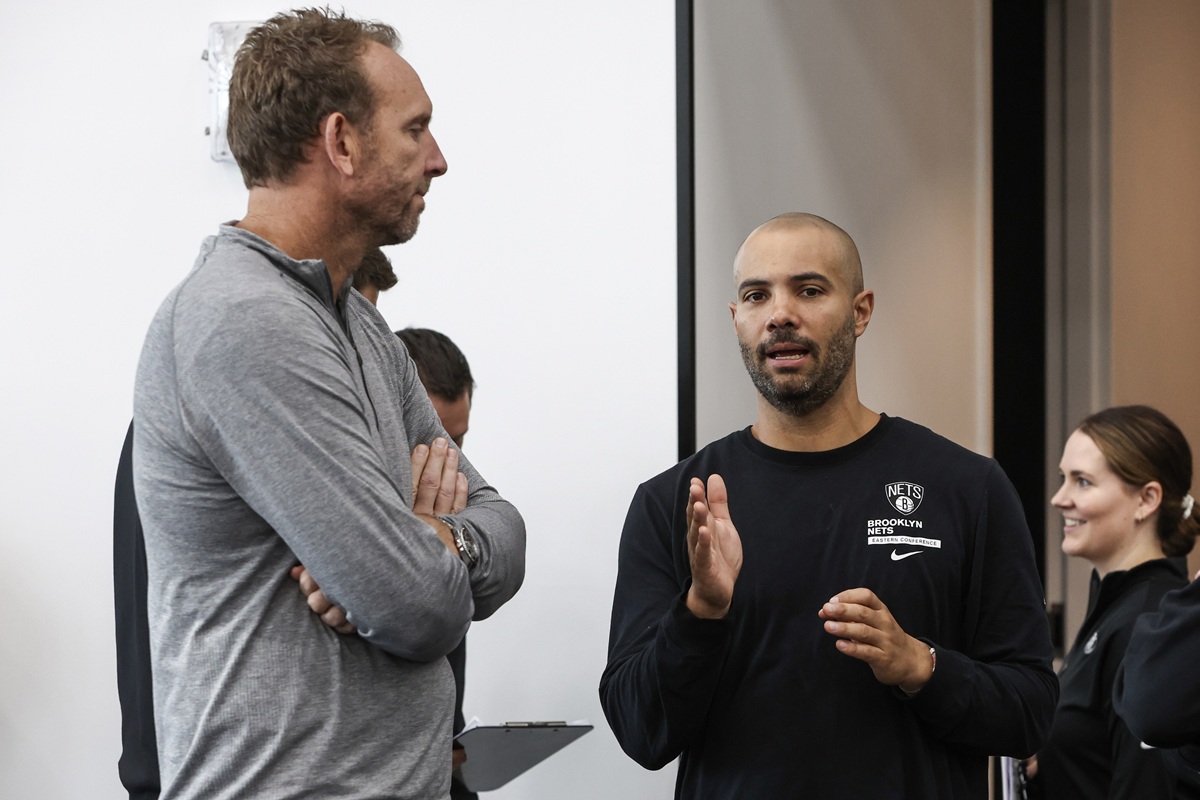 Sean Marks et Jordi Fernandez