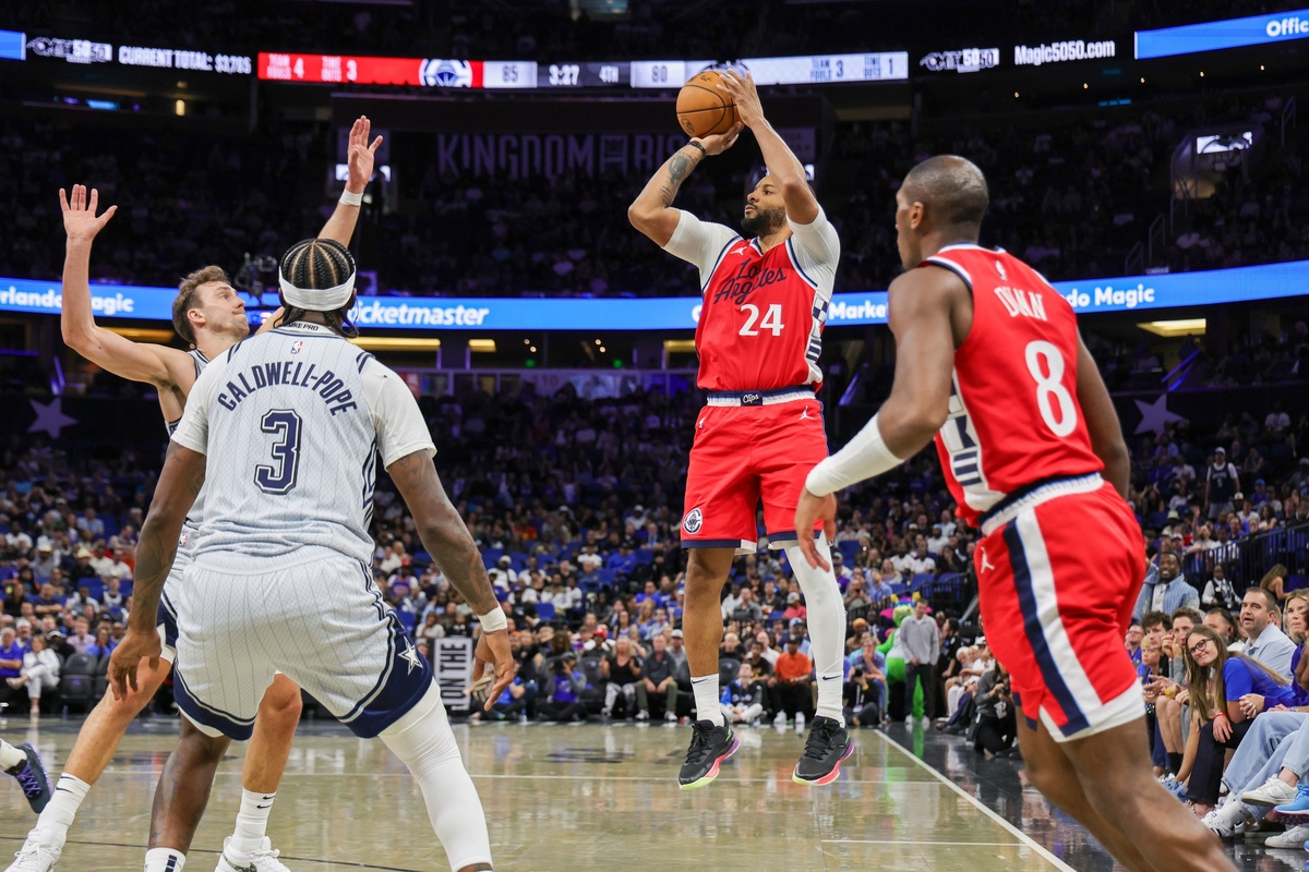 Les Clippers face à Orlando