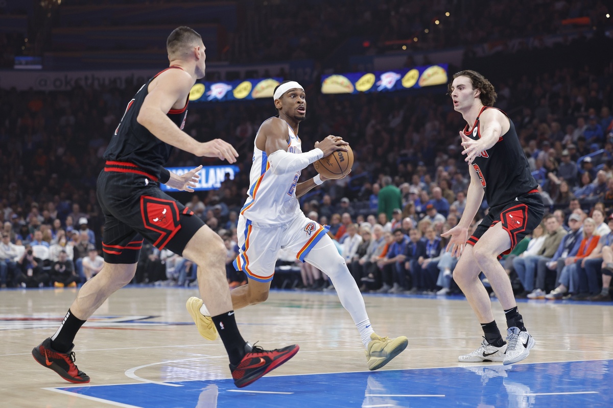 Shai Gilgeous-Alexander et le Thunder face aux Bulls