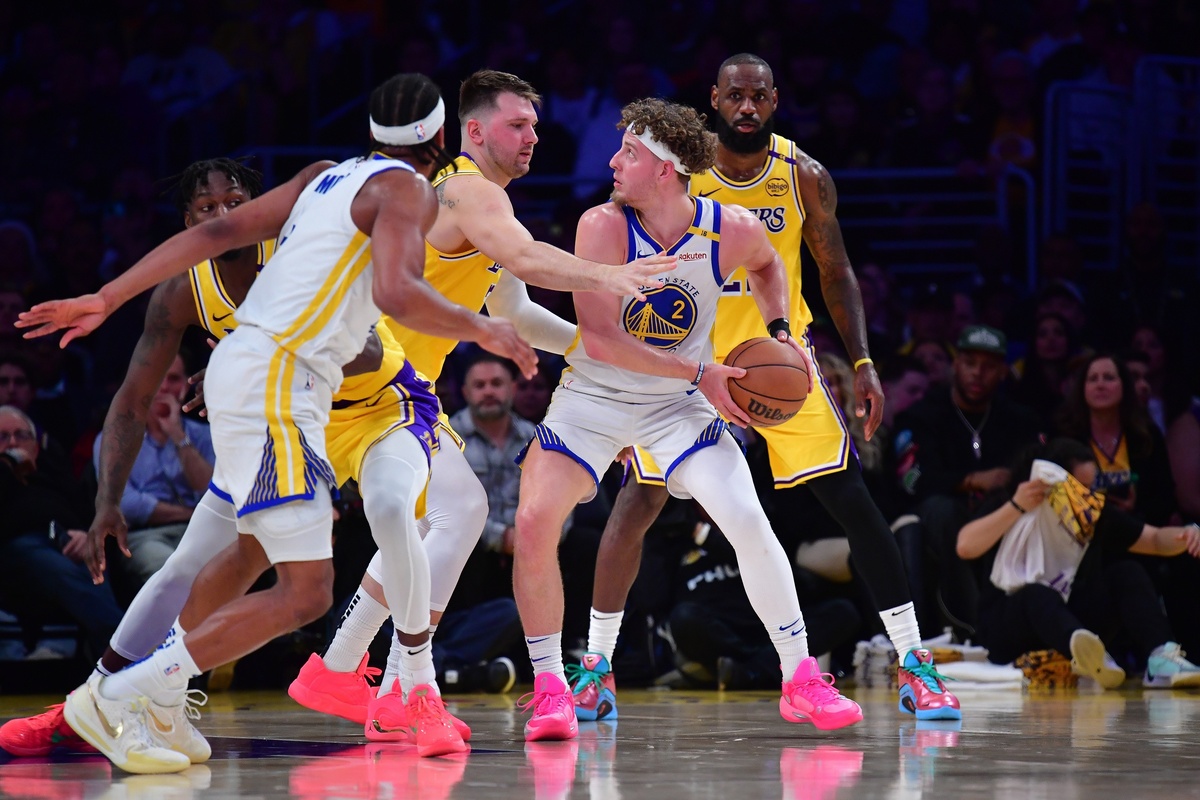 Brandin Podziemski avec les Warriors