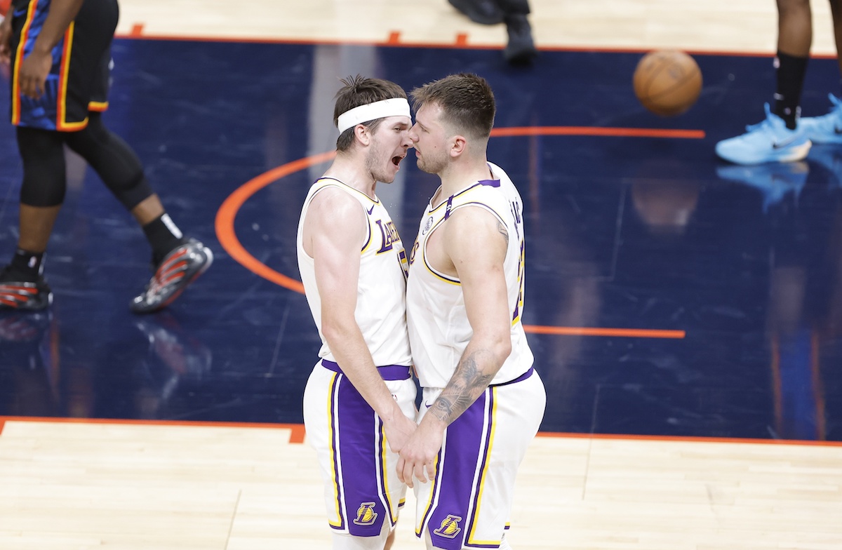 Austin Reaves Luka Doncic