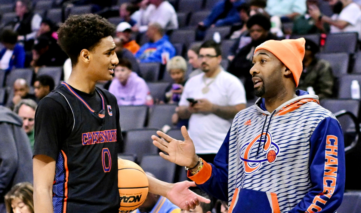 Alijah Arenas et son père, Gilbert