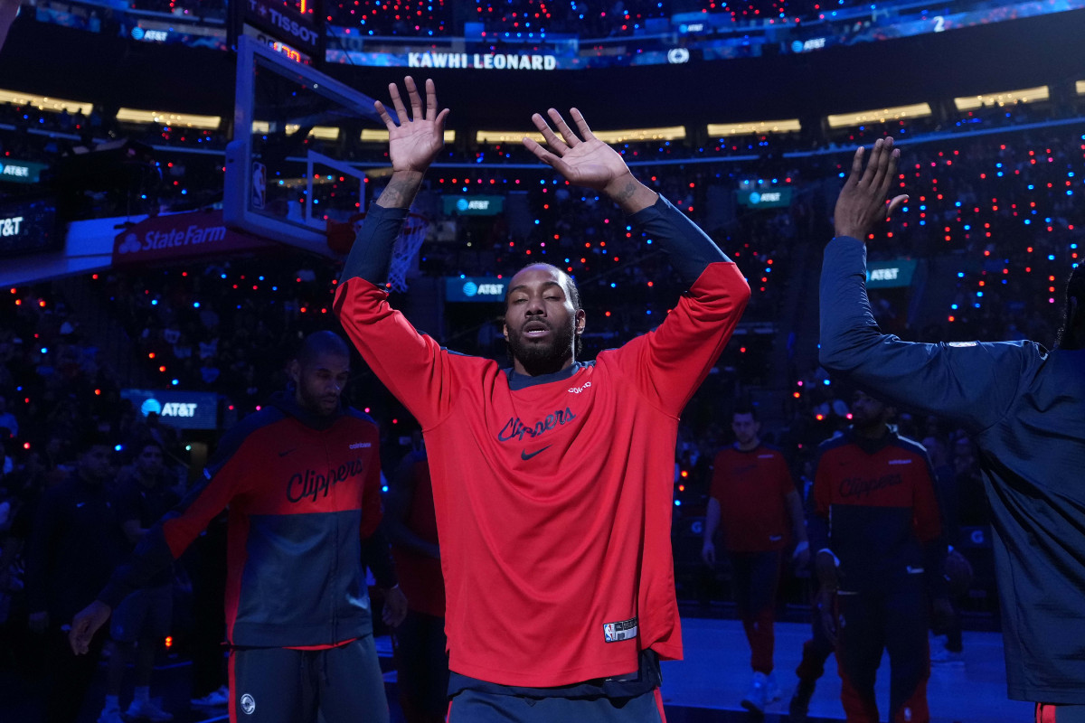 Kawhi Leonard avec les Clippers