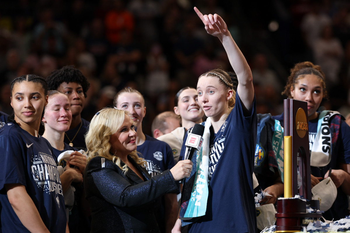 Paige Bueckers avec UConn