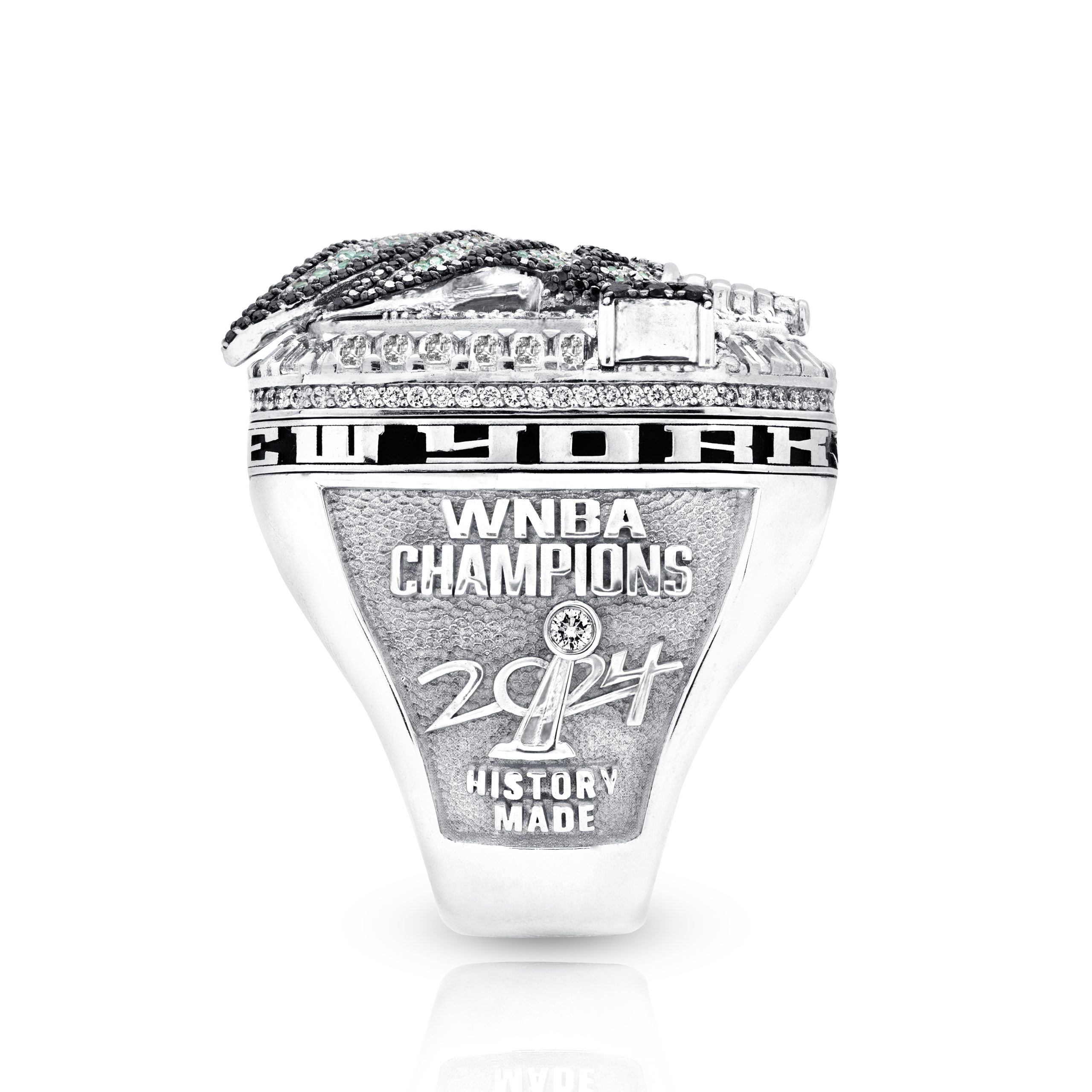 Les bagues de champion du New York Liberty