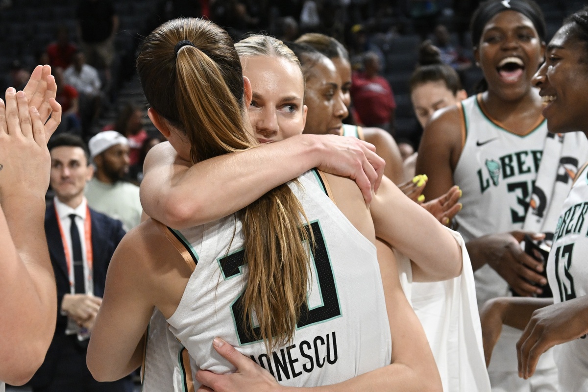 Marine Johannès au New York Liberty