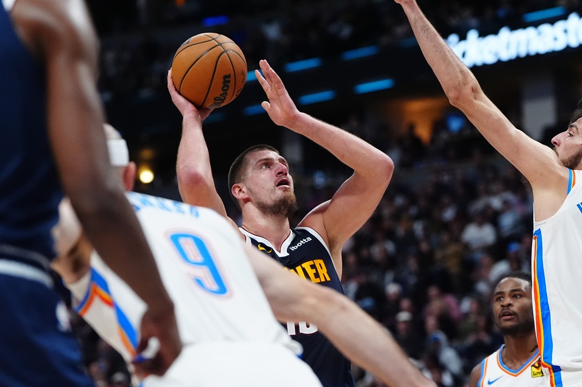 Nikola Jokic avec les Nuggets