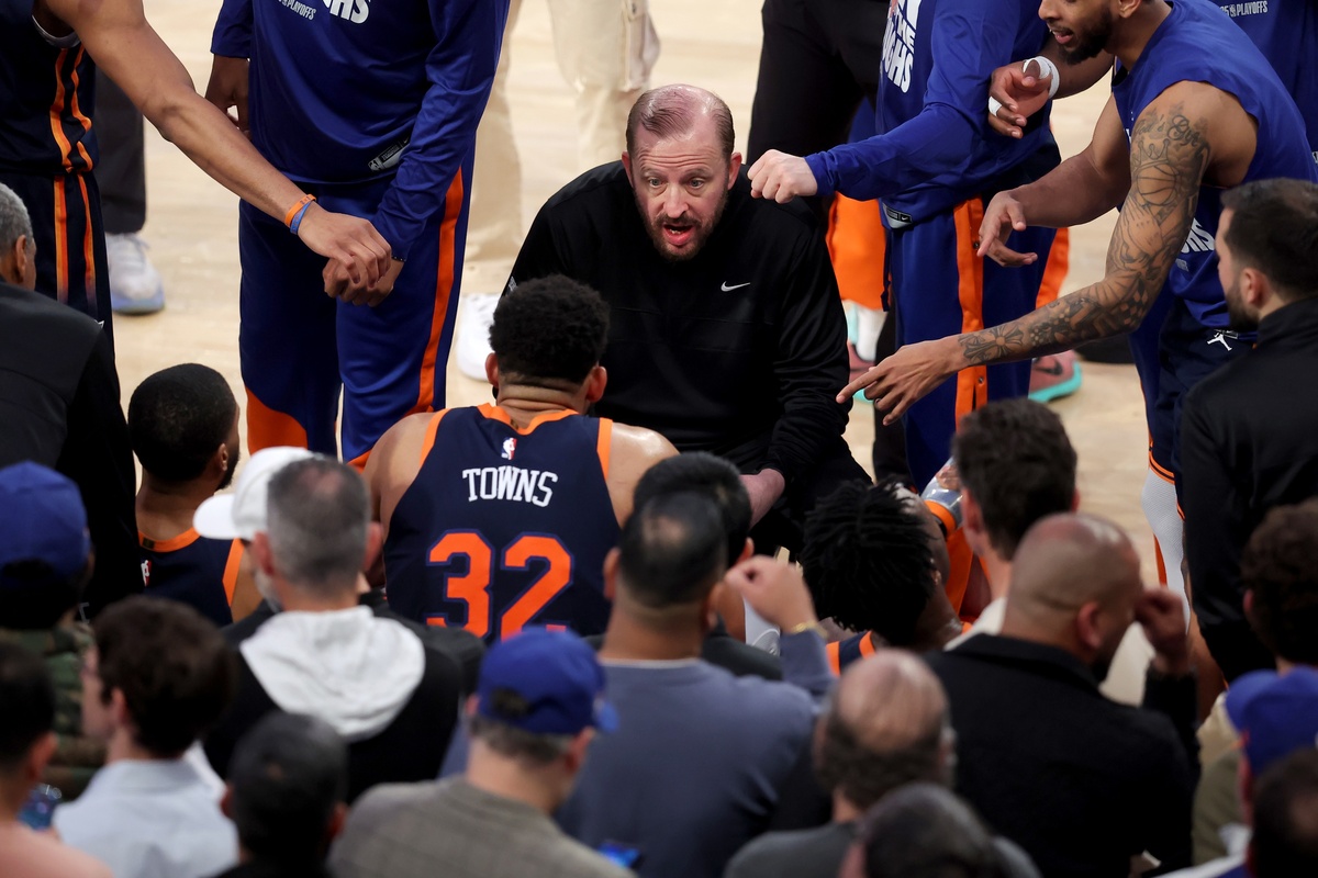 Tom Thibodeau avec les Knicks