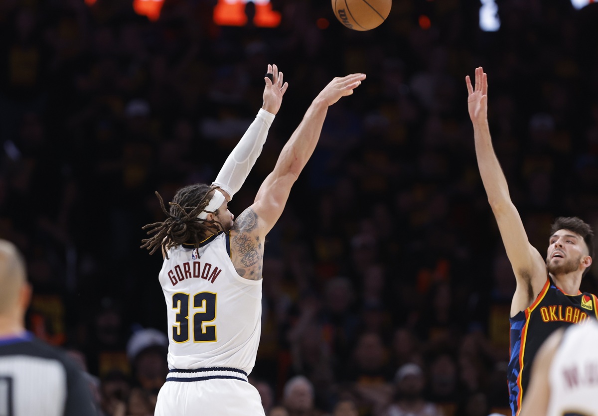 Aaron Gordon (Nuggets) contre le Thunder au Game 1