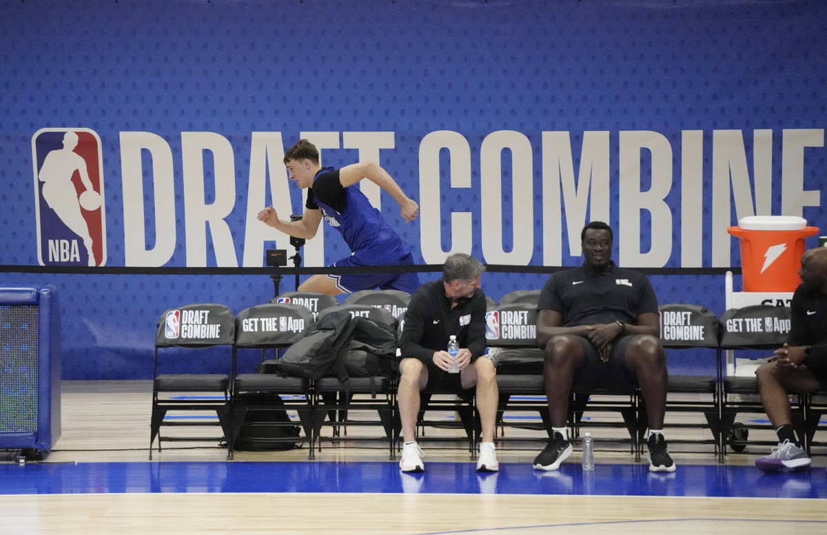 Cooper Flagg au Draft Combine