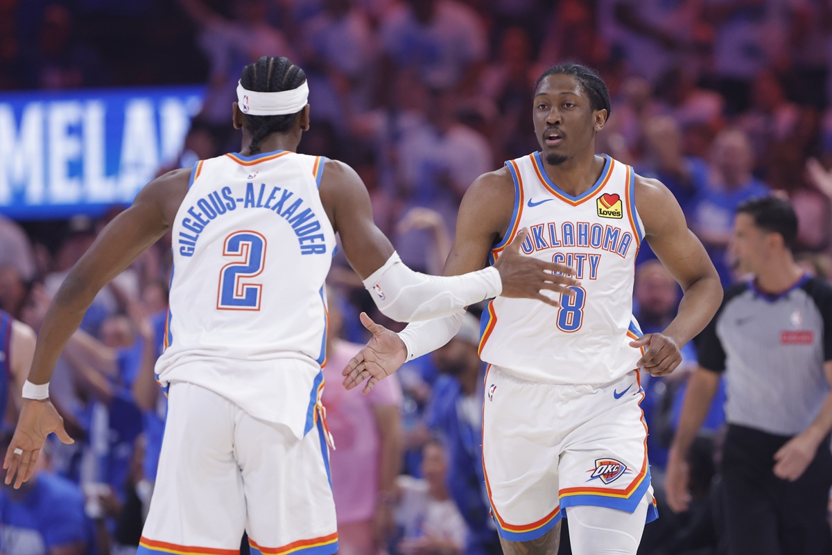 Jalen WIlliams (Thunder) contre les Nuggets