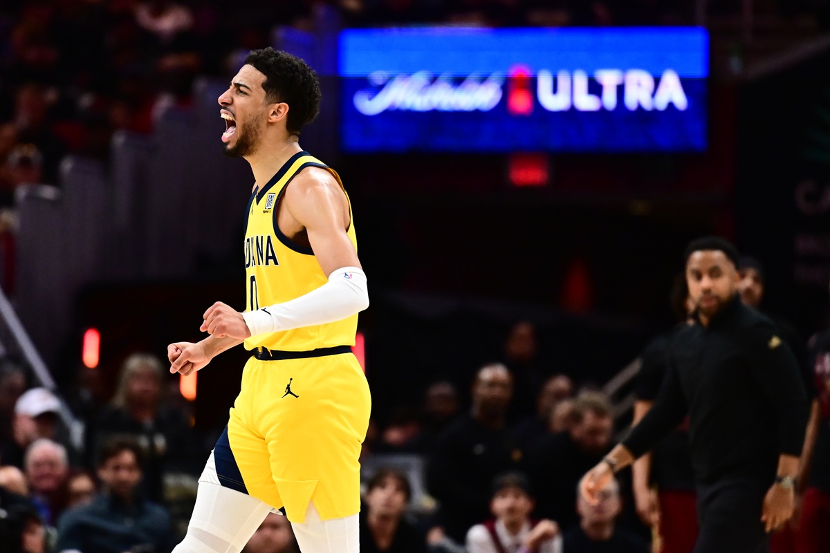 Tyrese Haliburton (Pacers) contre les Cavaliers au Game 5