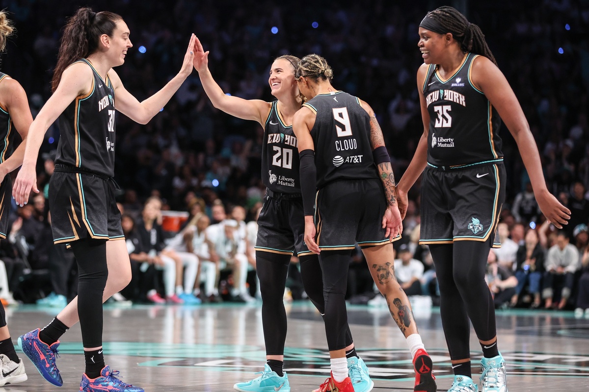 Natasha Cloud avec le New York Liberty
