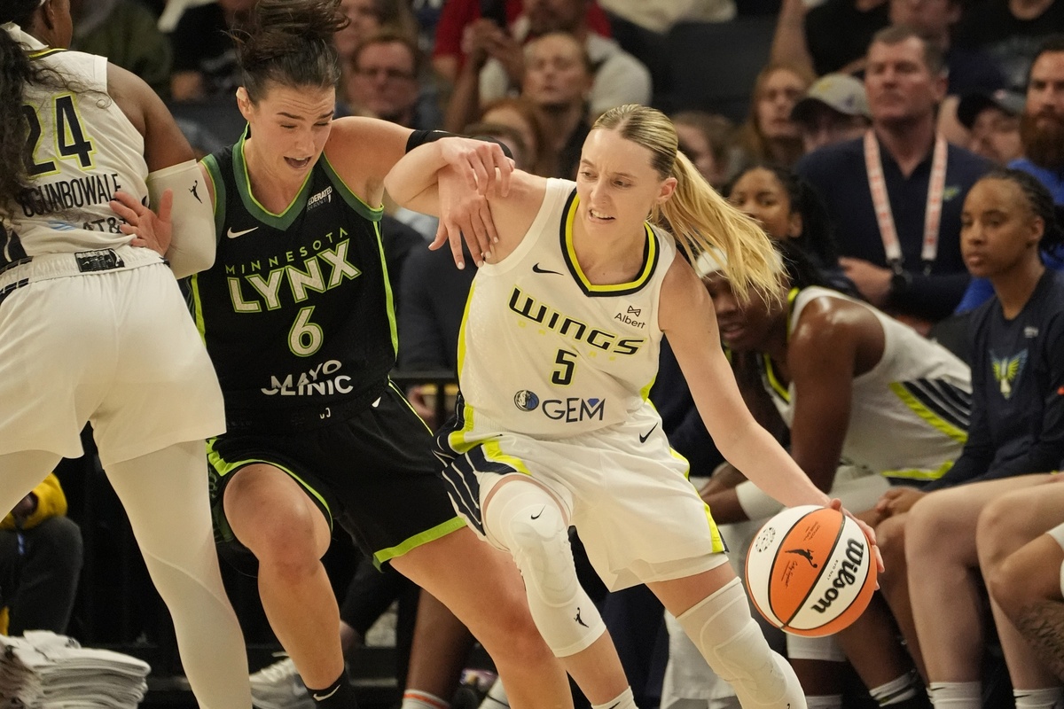 Paige Bueckers avec les Dallas Wings