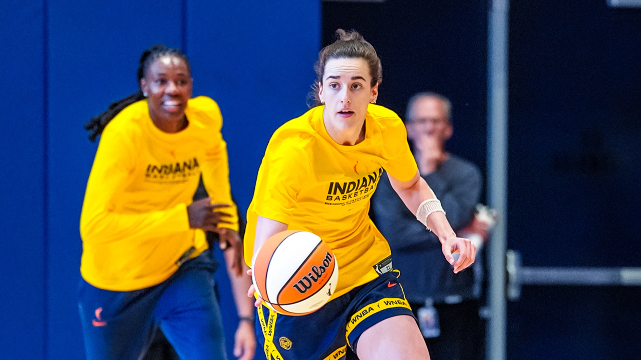 Caitlin Clark avec l'Indiana Fever