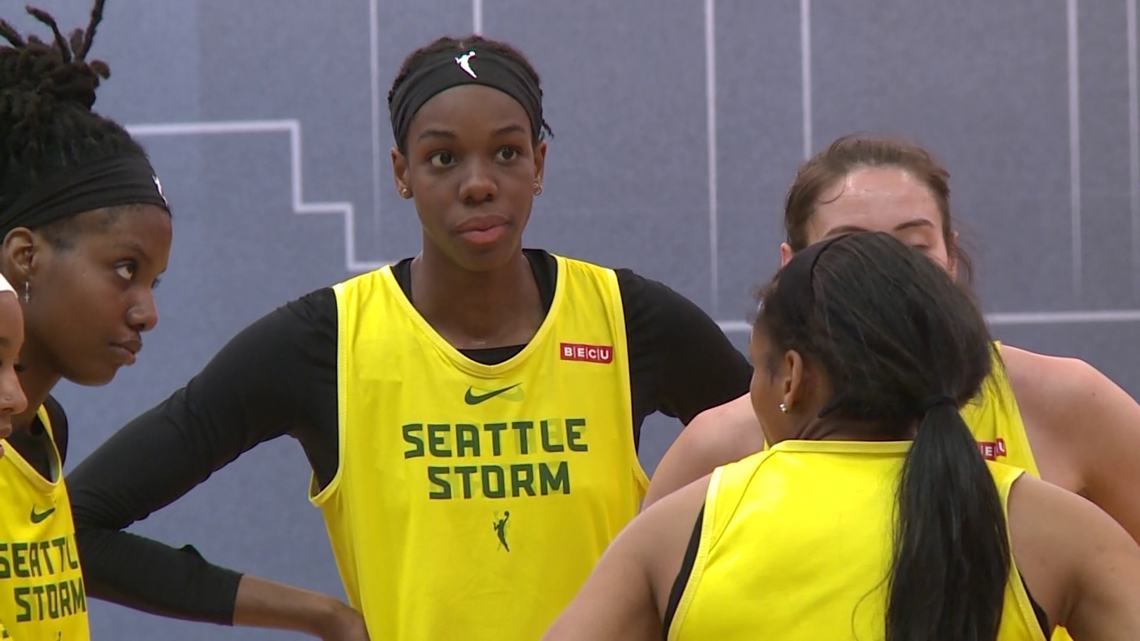 Dominique Malonga avec le Seattle Storm